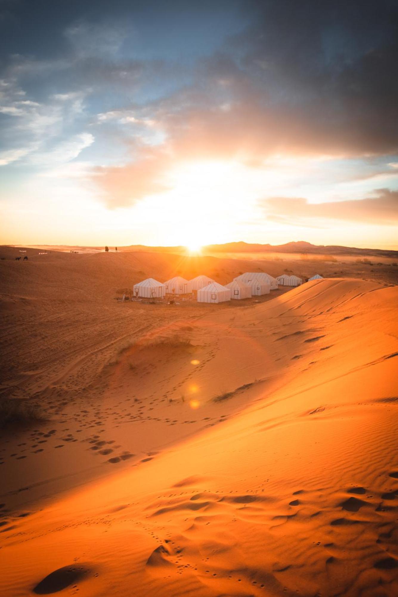 Erg Chebbi Khamlia Desert Camp Merzouga Eksteriør bilde