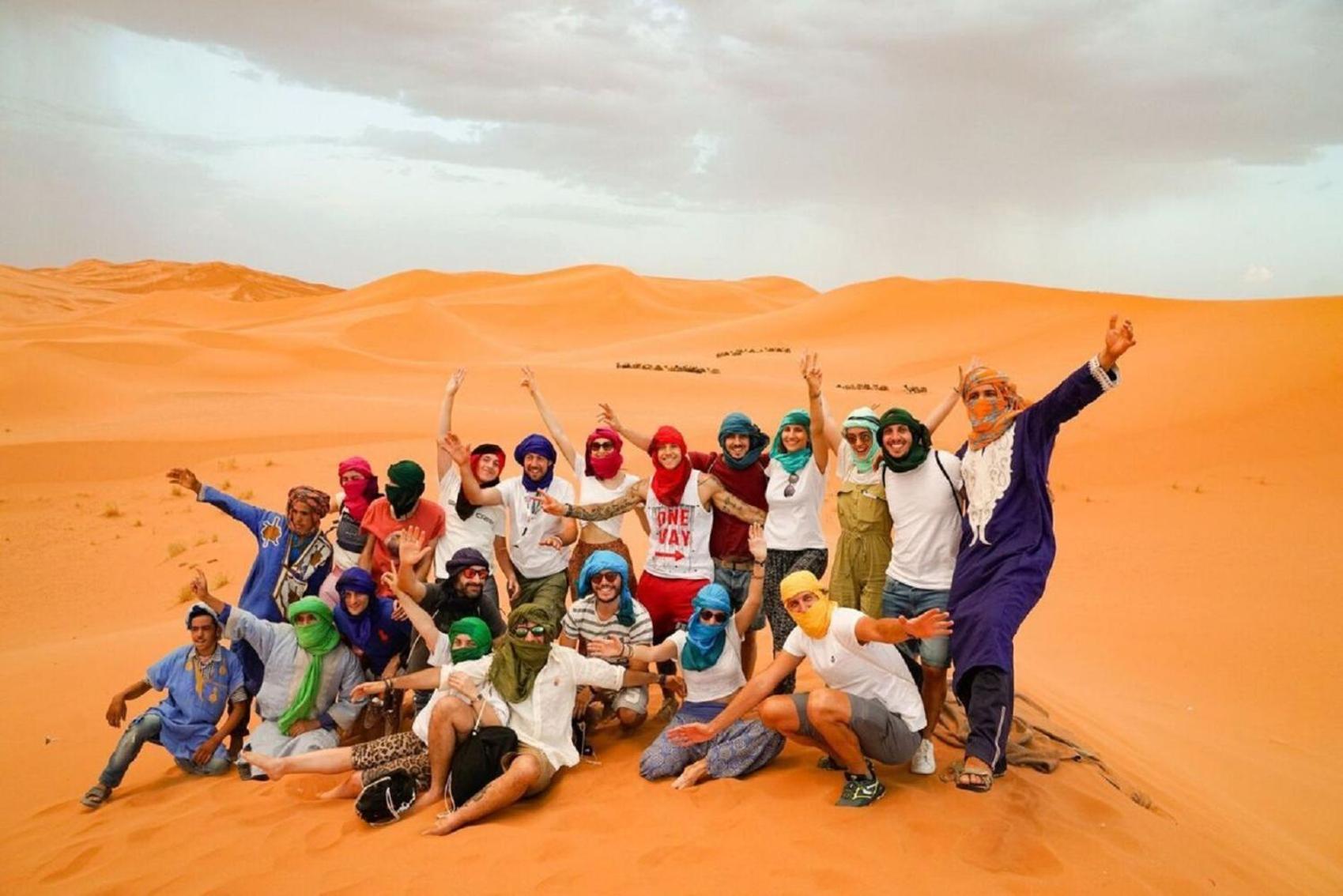 Erg Chebbi Khamlia Desert Camp Merzouga Eksteriør bilde
