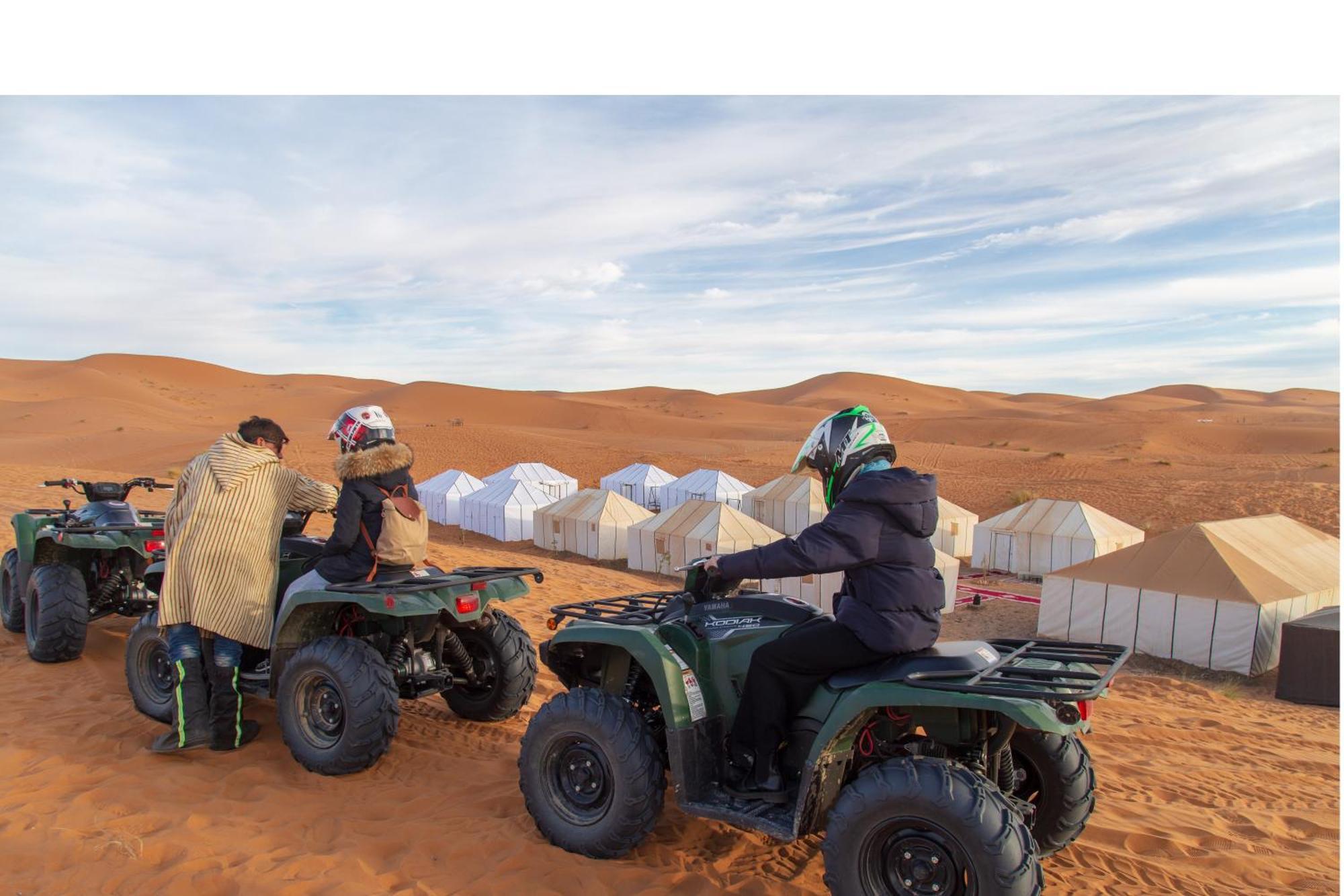 Erg Chebbi Khamlia Desert Camp Merzouga Eksteriør bilde